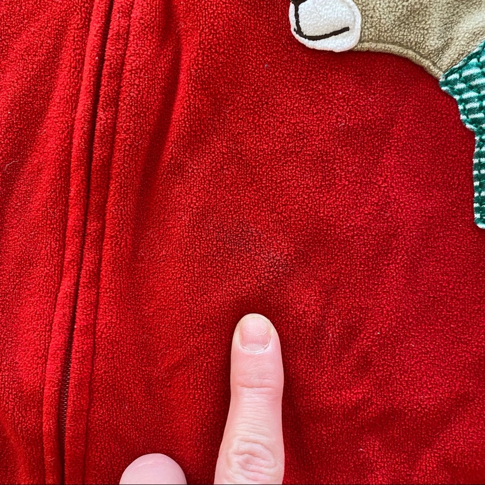 Two Carter’s Holiday/Winter Sleepers - Picture 3 of 5